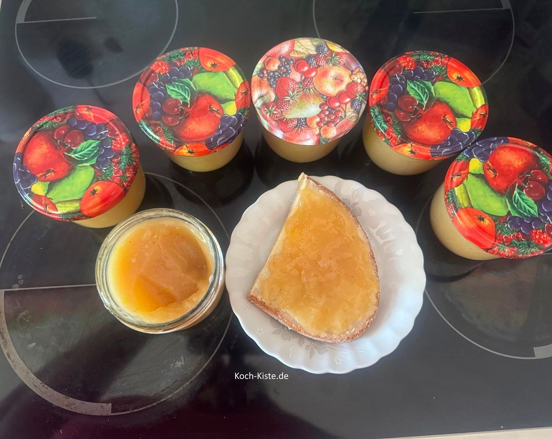 Bananen Zitronen Aufstrich