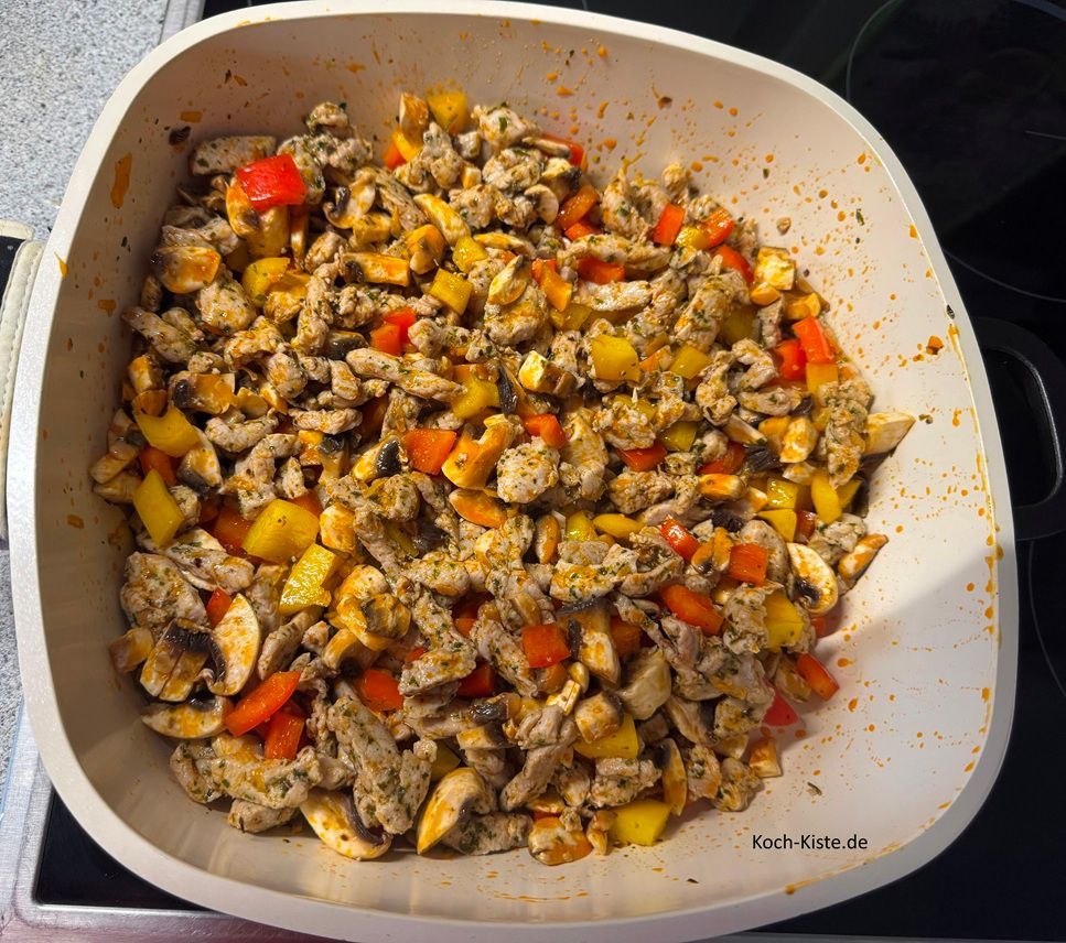 vermenge alles miteinander