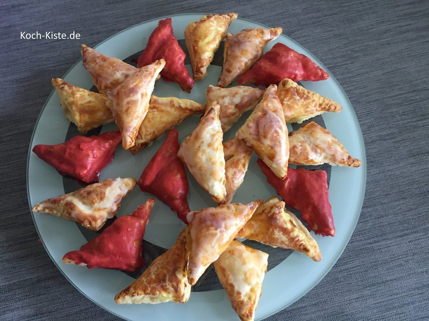 Mini Kopenhagener mit 3 verschiedenen Füllungen