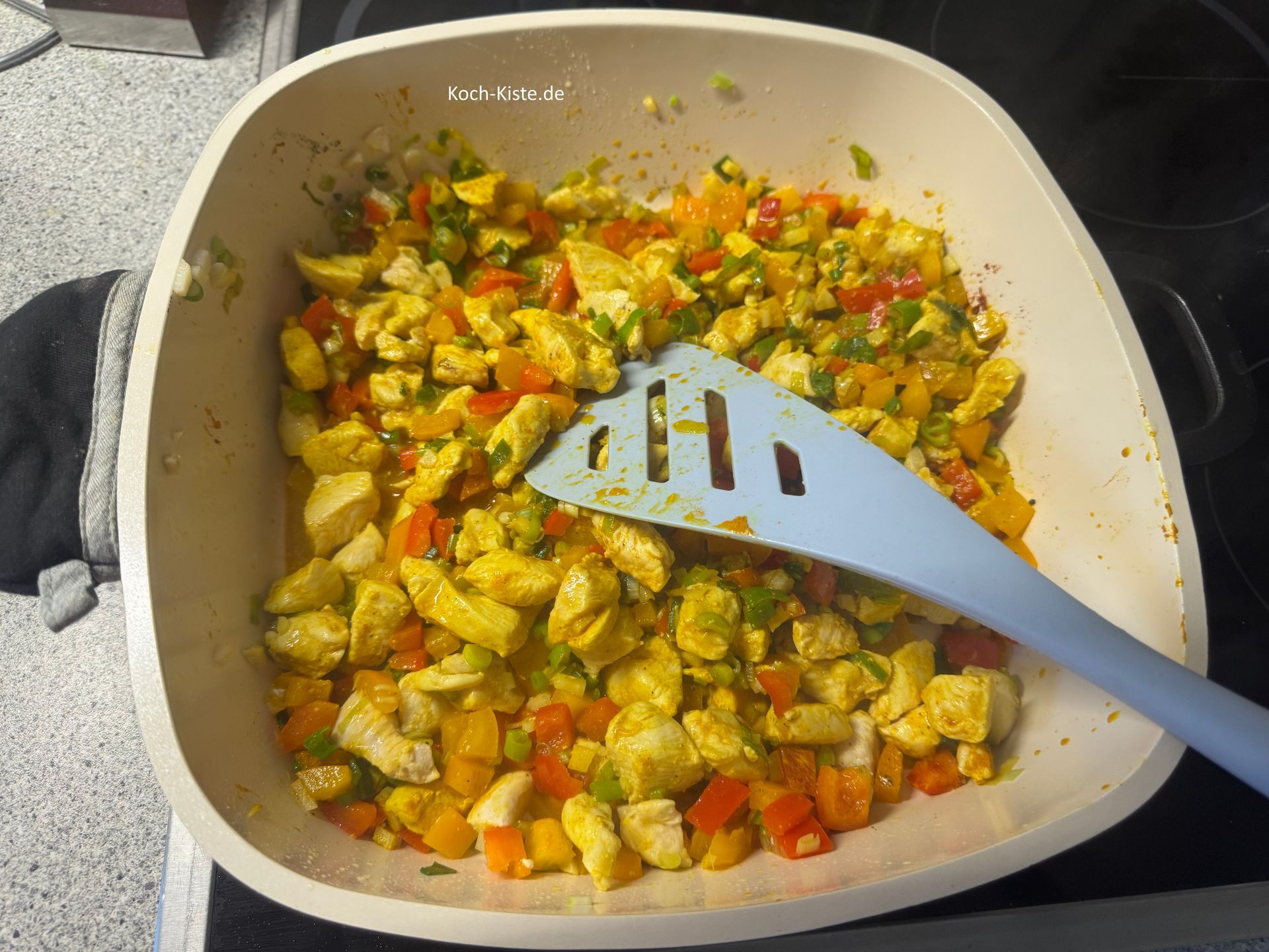 und werden untergemengt