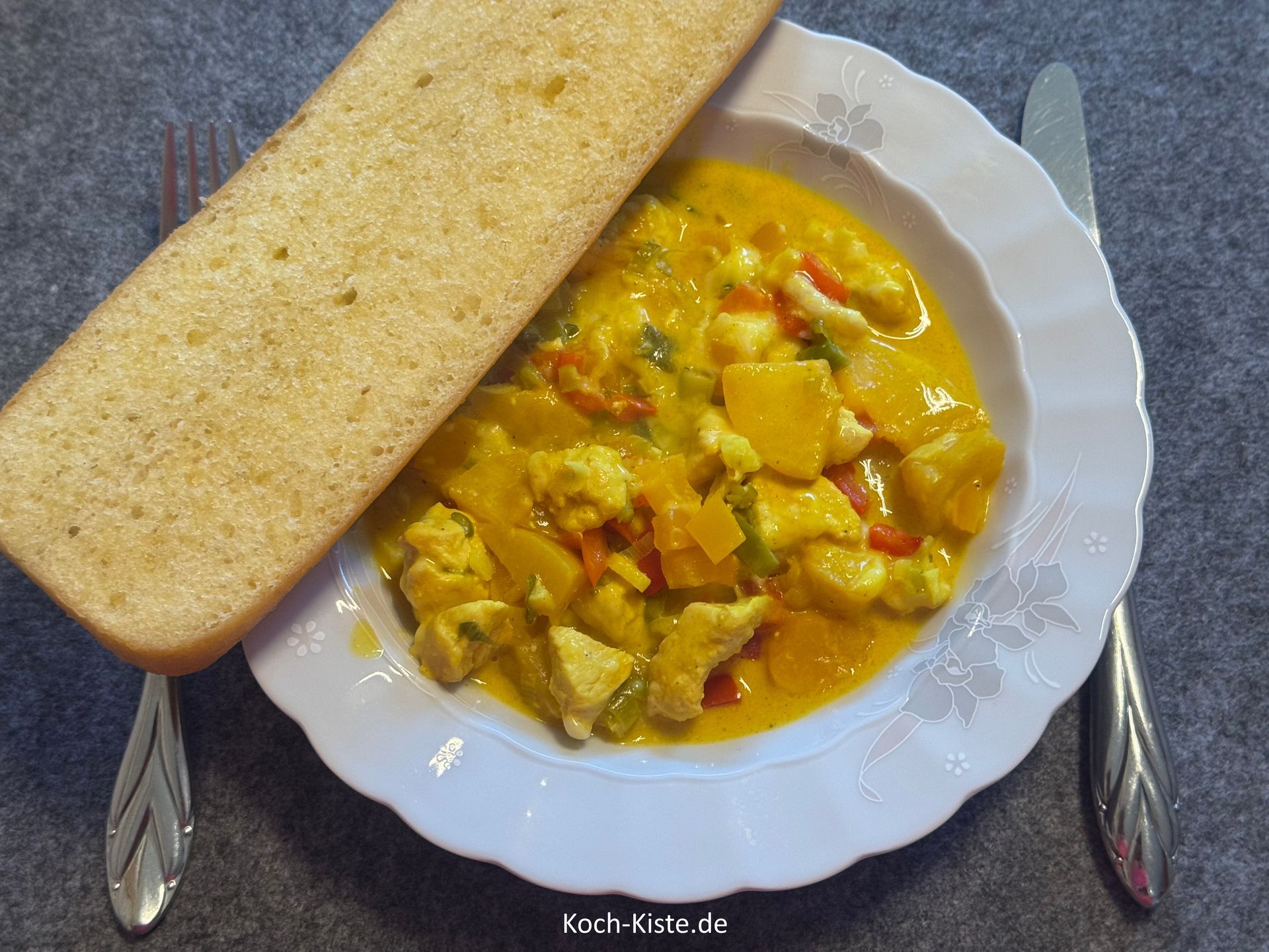 Hähnchen Ingwer Auflauf