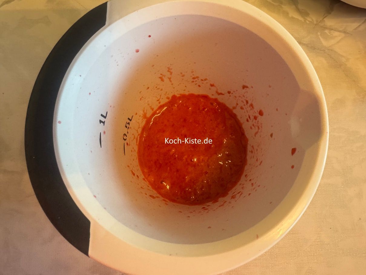 püriere vorsichtig alles