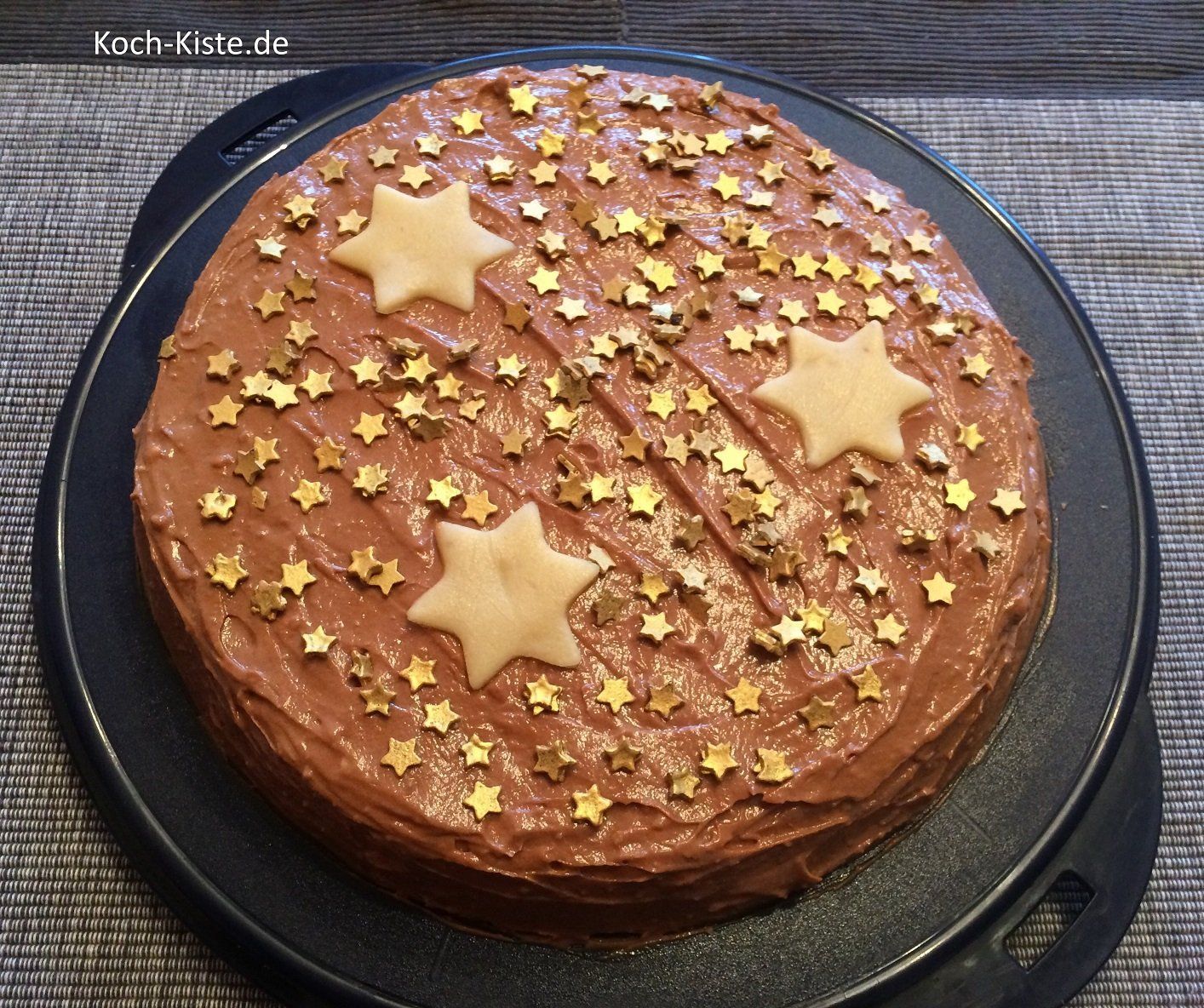 Nougat-Buttercreme Torte