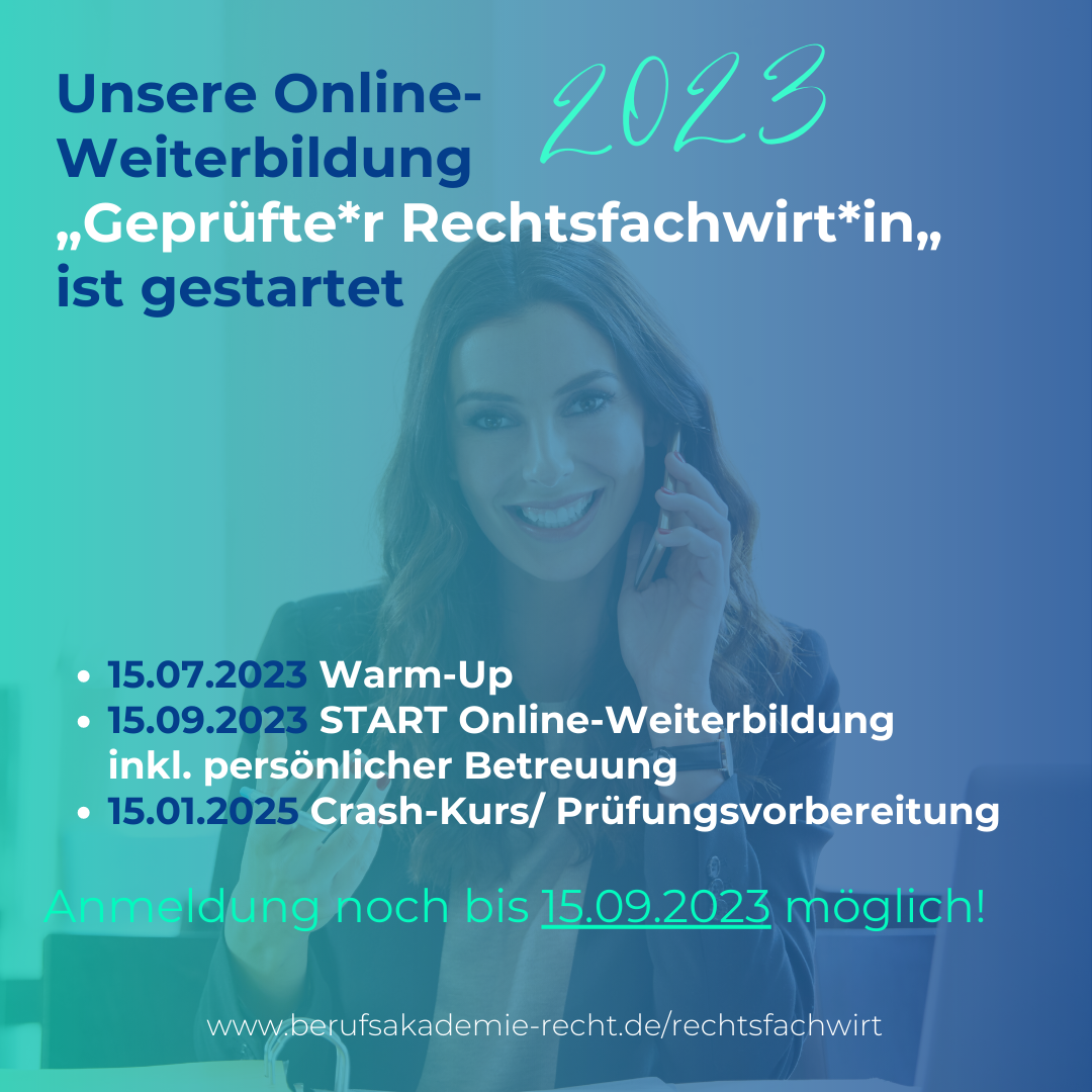 Warm-UP zur Weiterbildung