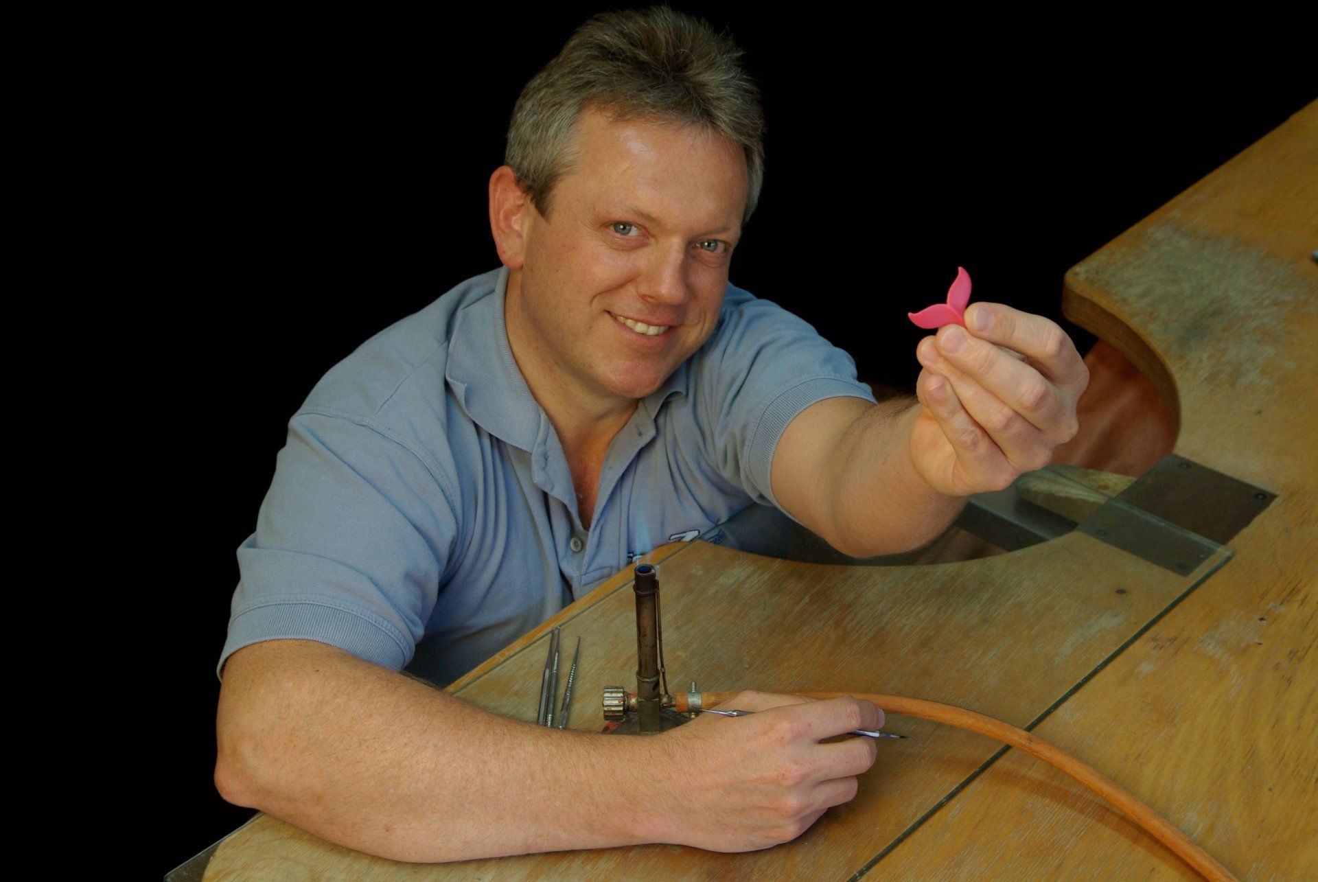 Walfluke als Wachsmodell Walfluke als Wachsmodell - Taucherschmuck von Stefan Wiessmeyer