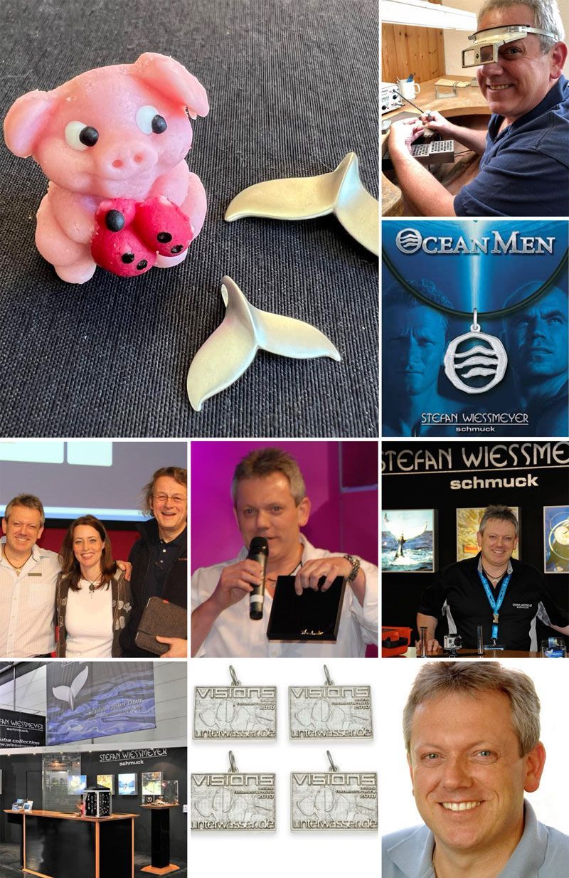 30 Jahre Stefan Wiessmeyer Schmuck scuba collection Taucherschmuck