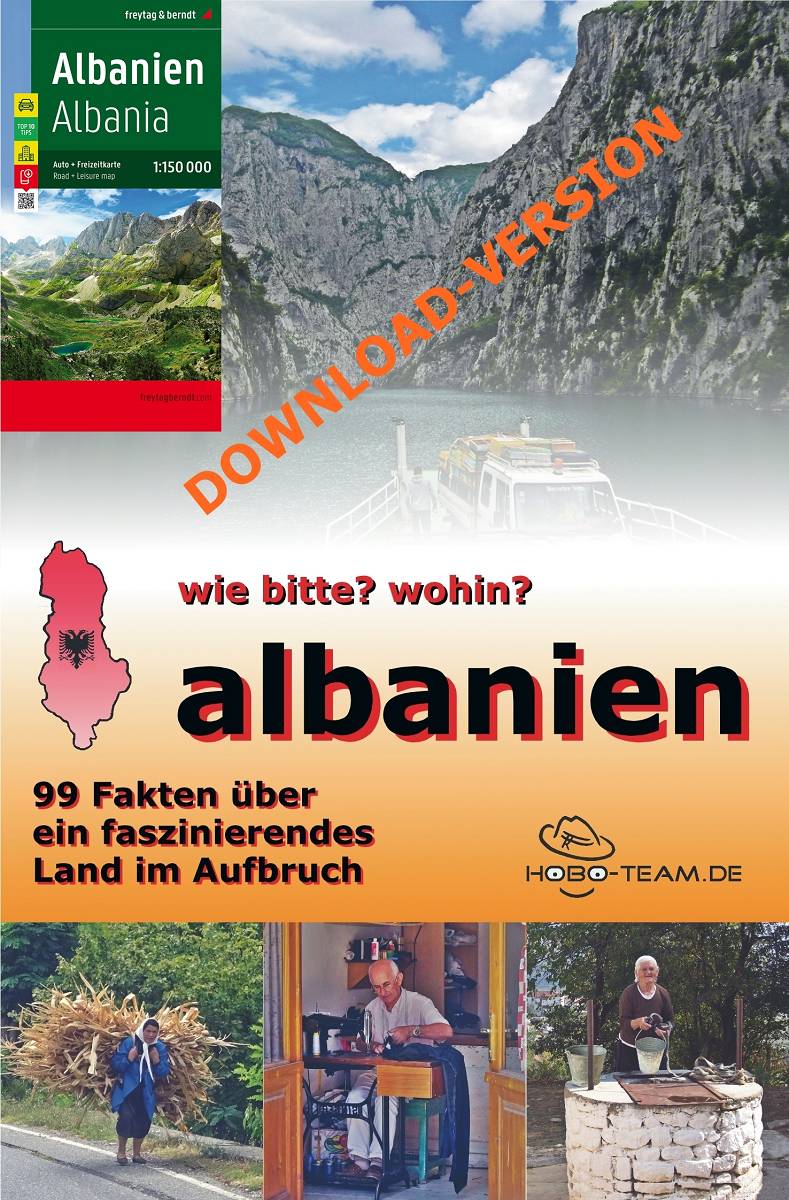Albanien 99 Fakten PDF mit Landkarte hobo-team.com