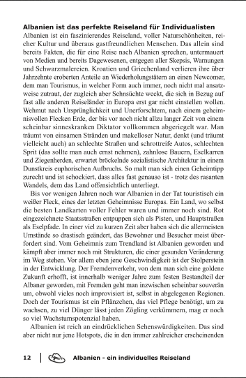 Albanien 99 Fakten
