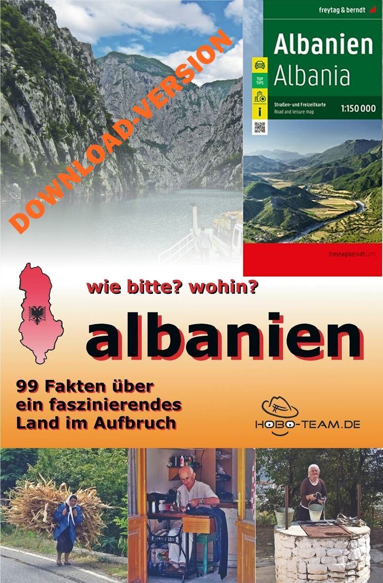 Albanien 99 Fakten PDF mit Landkarte