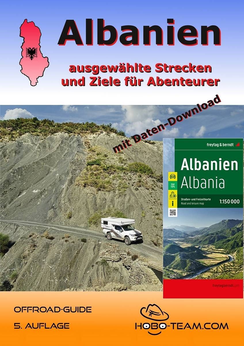 Albanien Offroad-Guide 4x4 mit Landkarte Albanien Offroad-Guide 4x4 mit Landkarte
