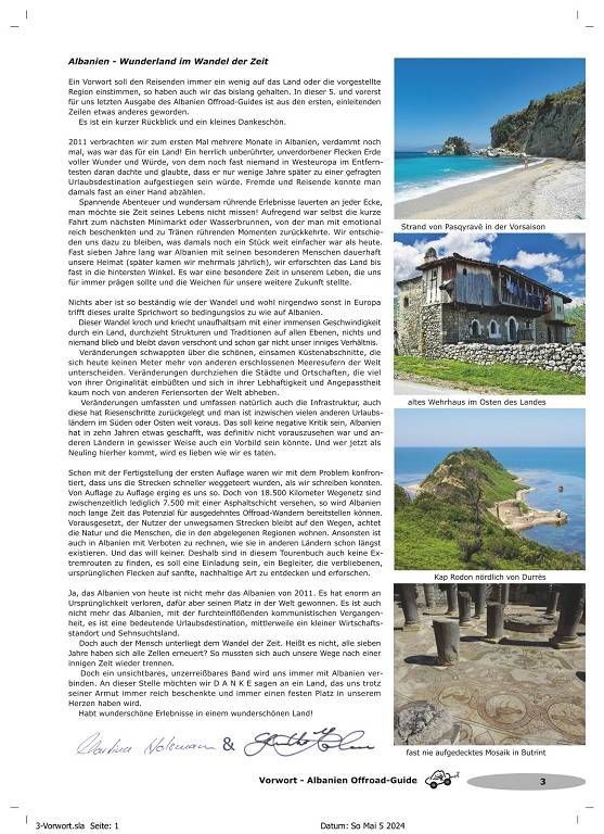 Albanien Offroad-Guide Tourenbuch
