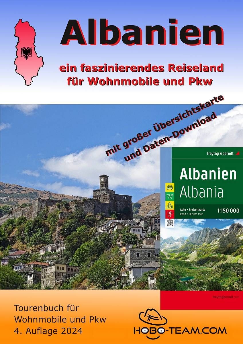 Albanien Wohnmobilführer - Tourenbuch mit Landkarte Albanien Wohnmobilführer - Tourenbuch mit Landkarte