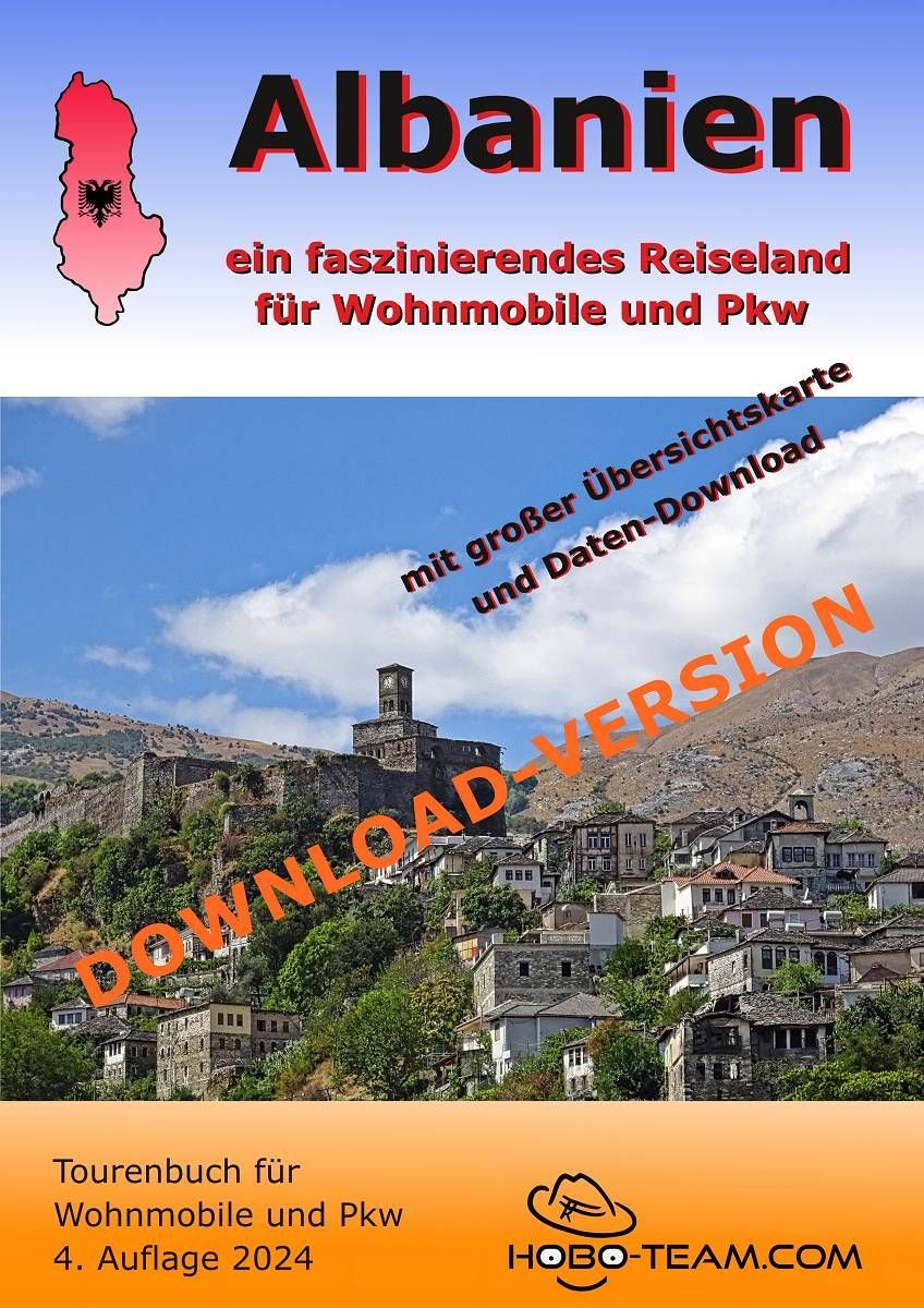 Albanien Wohnmobilführer - Tourenbuch - Download-Version Albanien Wohnmobilführer - Tourenbuch - Download-Version
