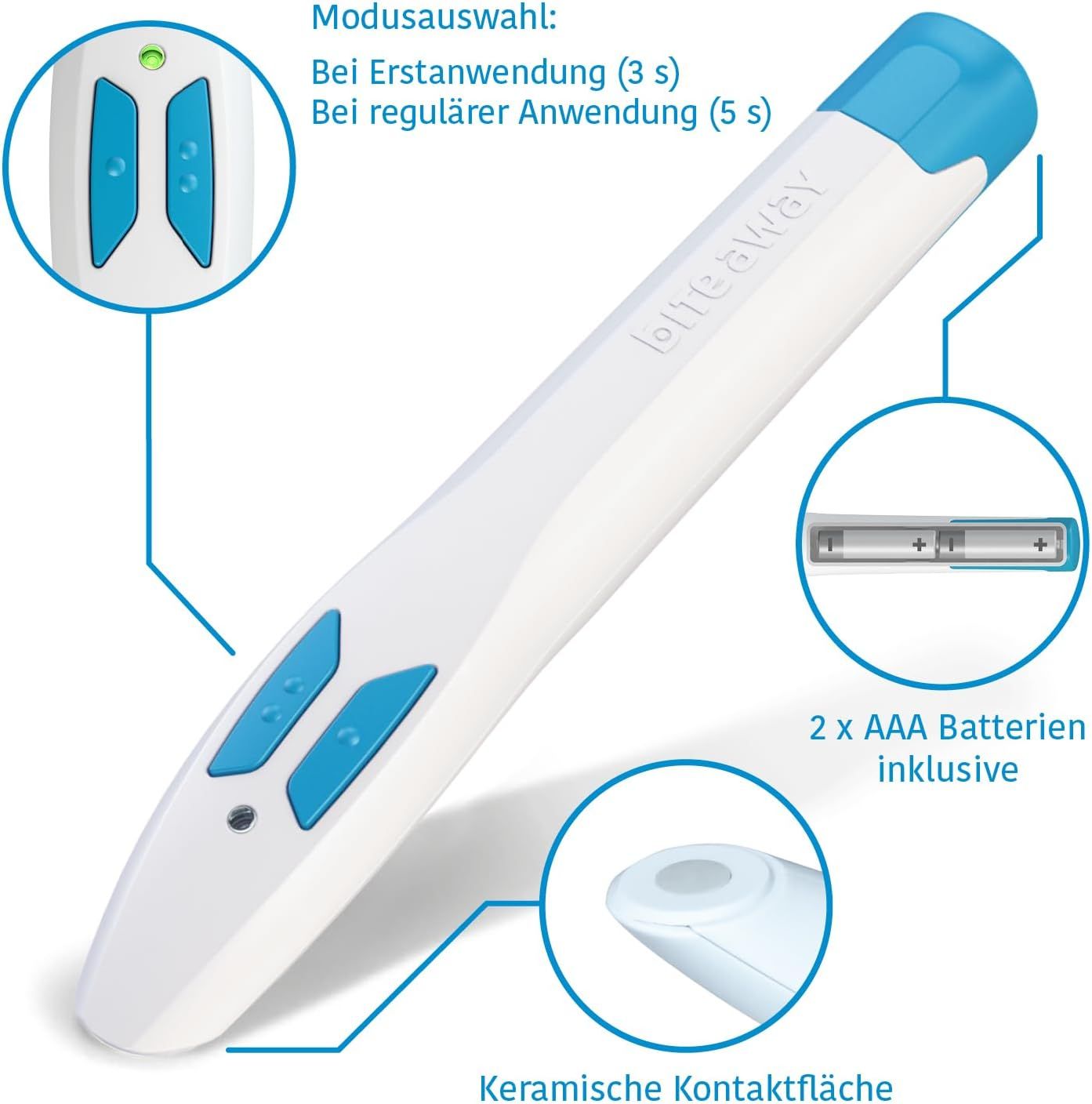 bite away - elektronischer Insektenstichheiler bite away - elektronischer Insektenstichheiler