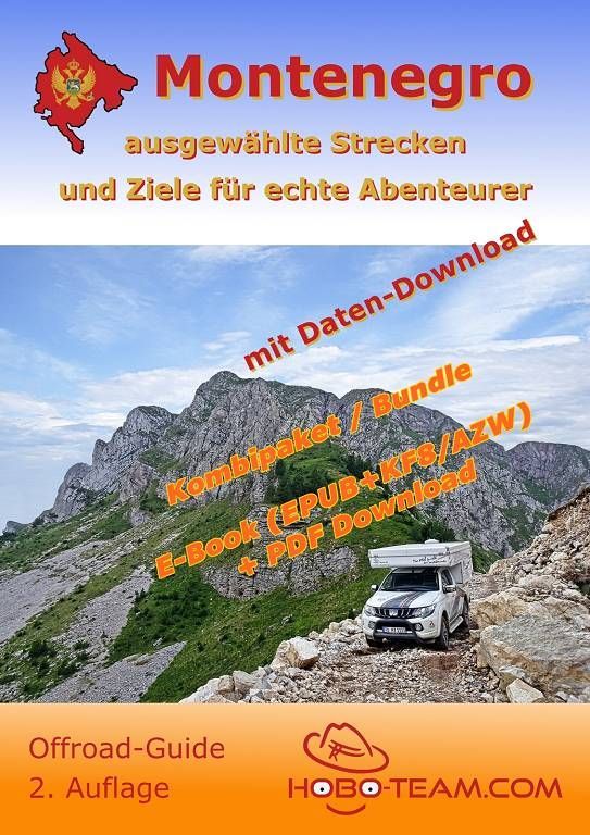 Montenegro Offroad-Guide - Download-Version Montenegro Offroad-Guide, 4x4 - hobo-team.com