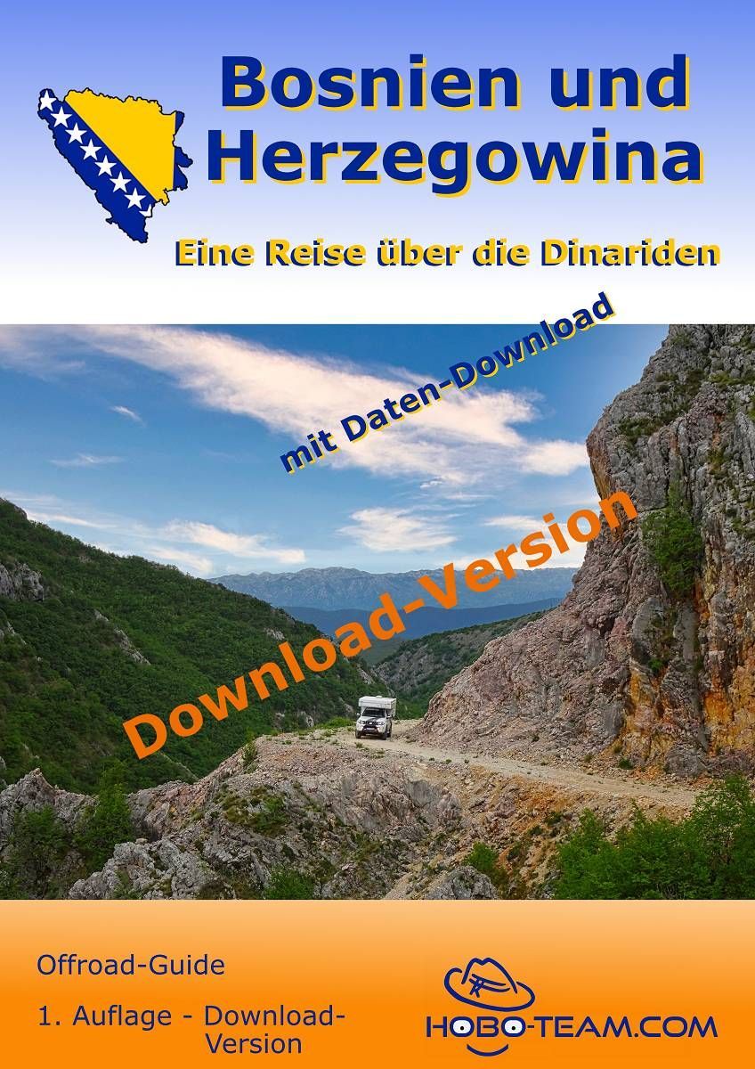 Bosnien und Herzegowina Offroad-Guide, 4x4, Pisten, PDF digital