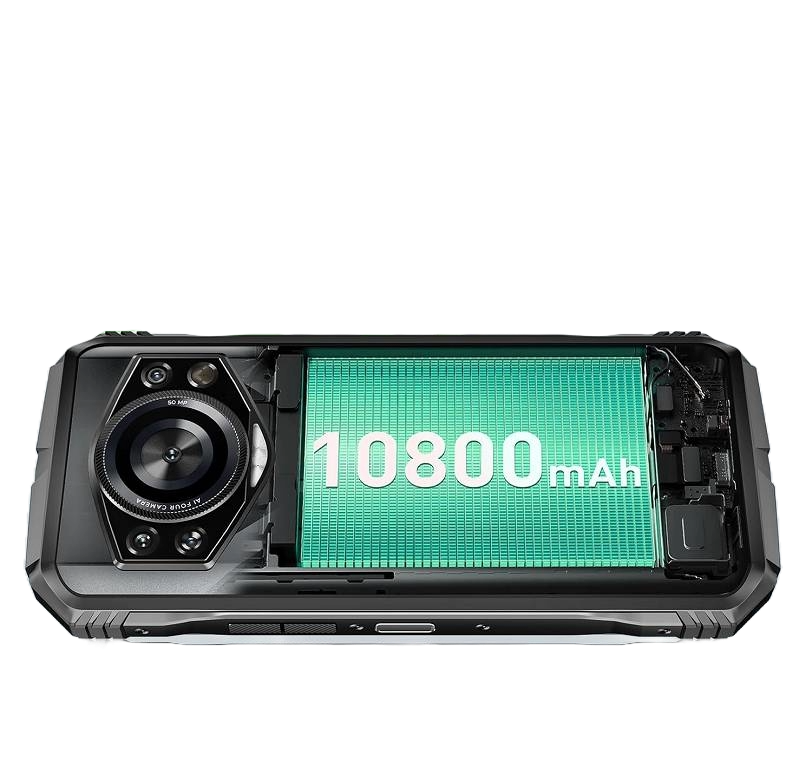 Gaskocher JV 1-flammig Doogee Outdoorhandy mit leistungsstarkem Akku