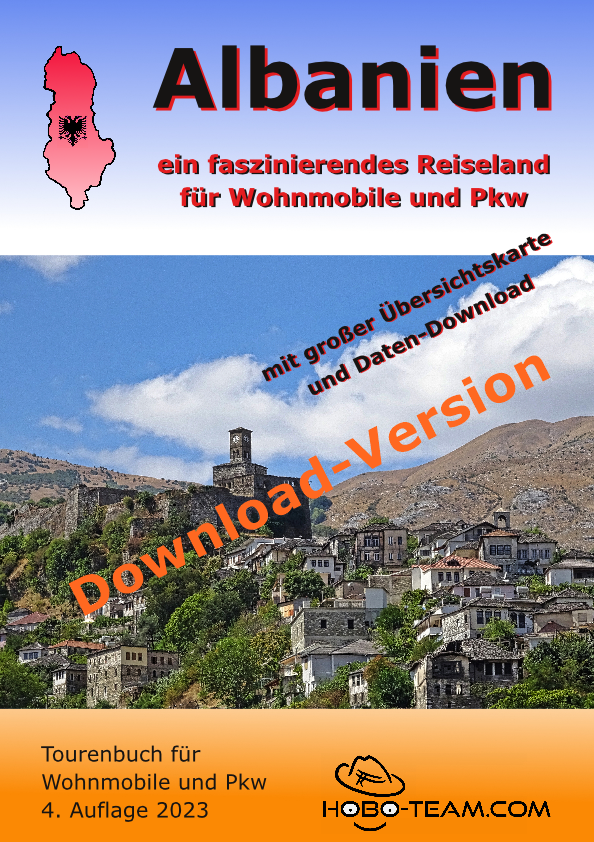 Albanien Wohnmobilführer - Tourenbuch - Download-Version