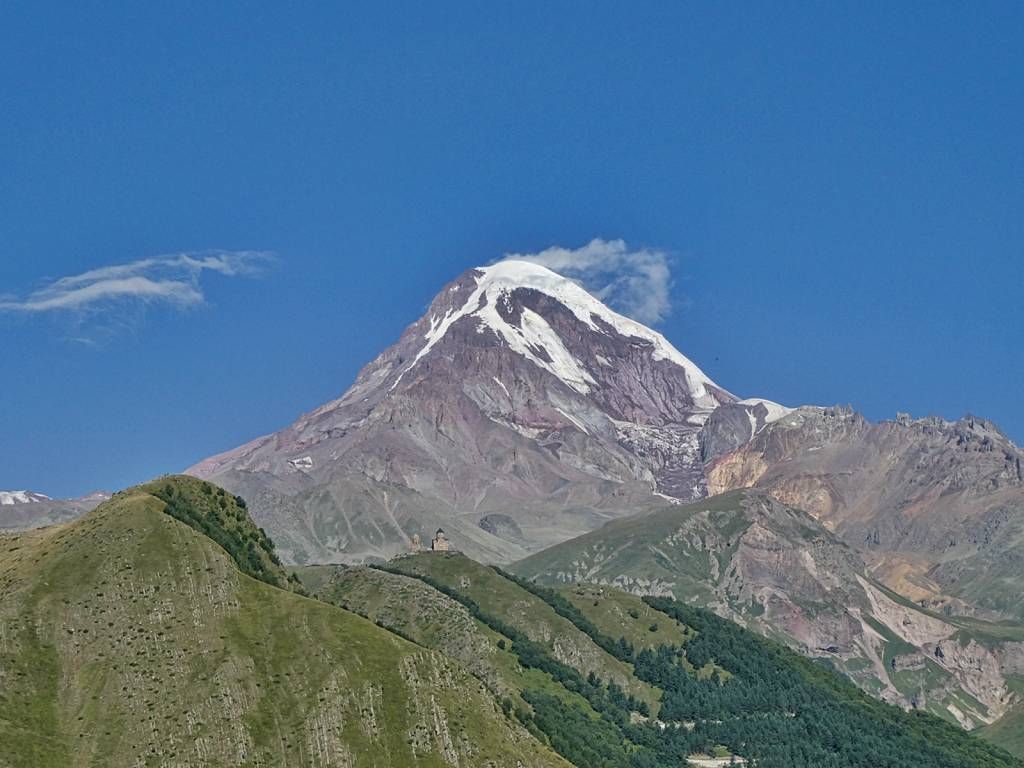 Georgien Kazbek Grosser Kaukasus