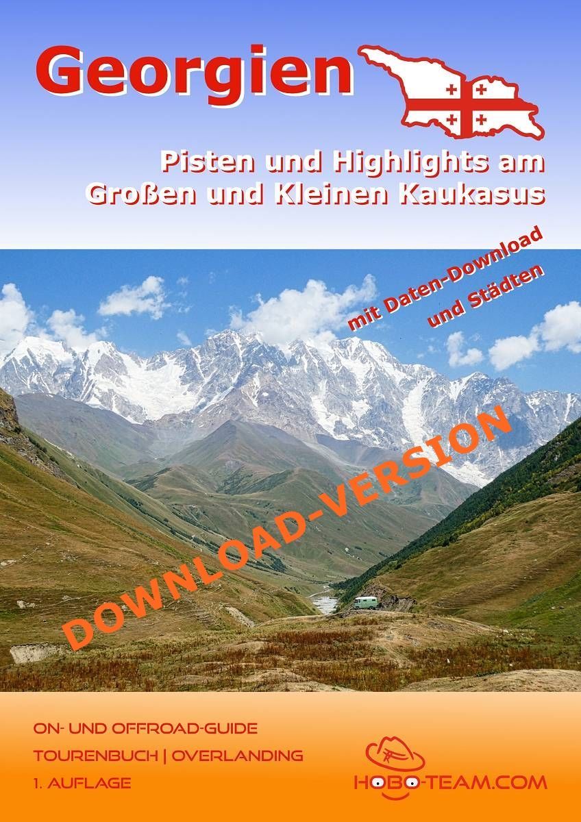 Georgien On- und Offroad-Guide, 4x4, Pisten, PDF digital