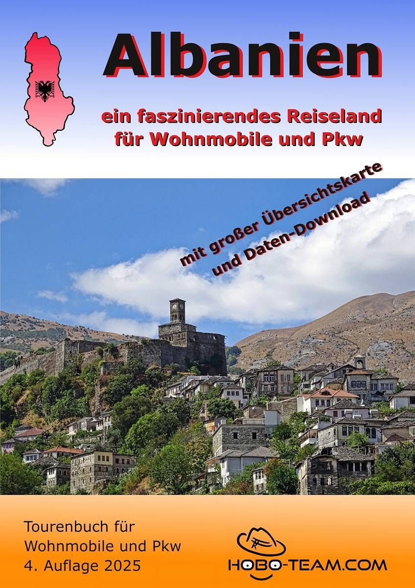 Albanien Wohnmobilführer - Tourenbuch Albanien Wohnmobilführer 2024 - Tourenbuch