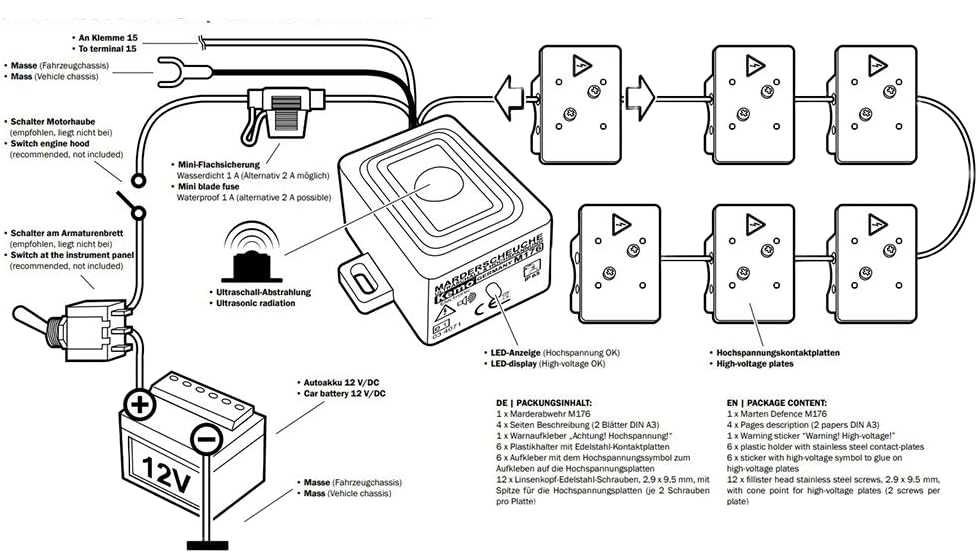 Kemo M176 Marderschreck Kemo M176 Marderschreck