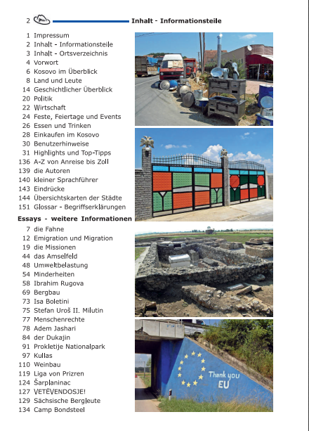 Kosovo Reiseführer, Reisehandbuch