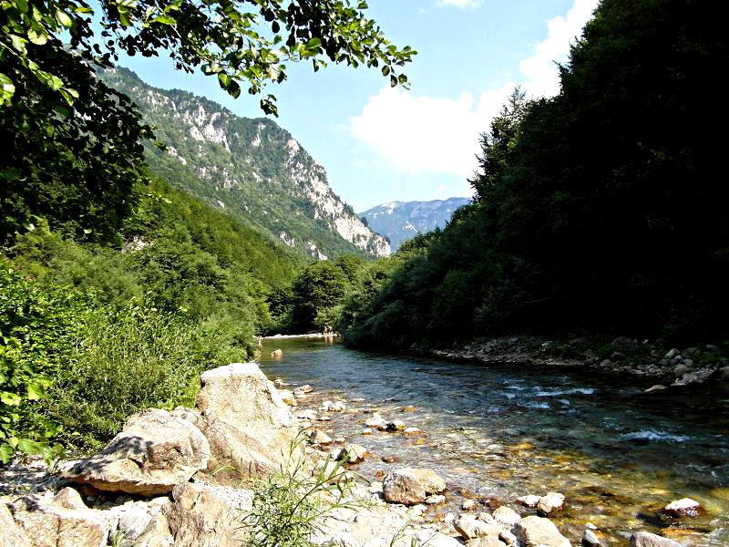 Kosovo Reisen, Urlaub, Reiseführer, Rugova-Schlucht