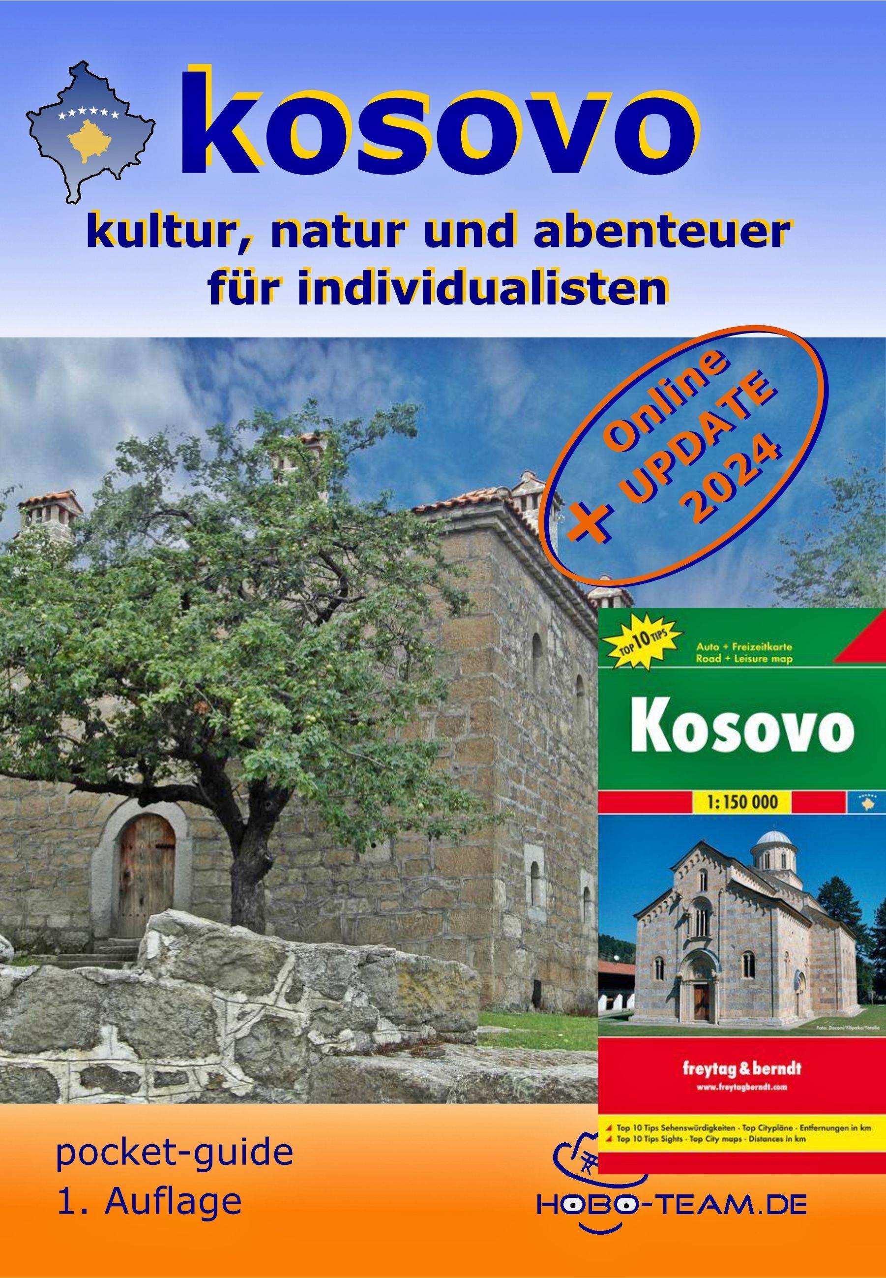 Kosovo Reisehandbuch mit Landkarte Kosovo Reisehandbuch, Individualreiseführer