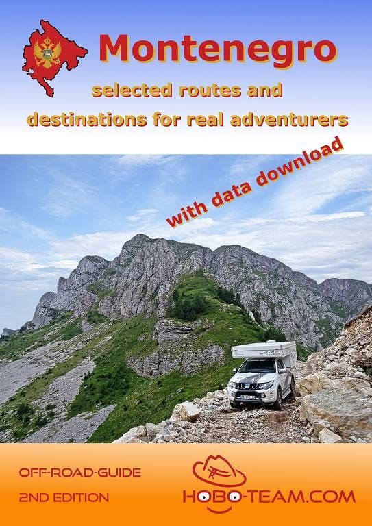 Montenegro Offroad-Guide mit Landkarte Montenegro Offroad-Guide, 4x4