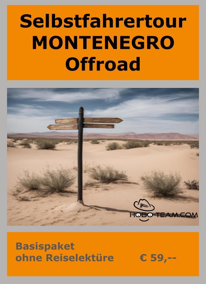 Hier präsentieren wir unsere erprobte Montenegro Offroad Tour - Urlaubsplanungen für Offroadreisen in Montenegro
