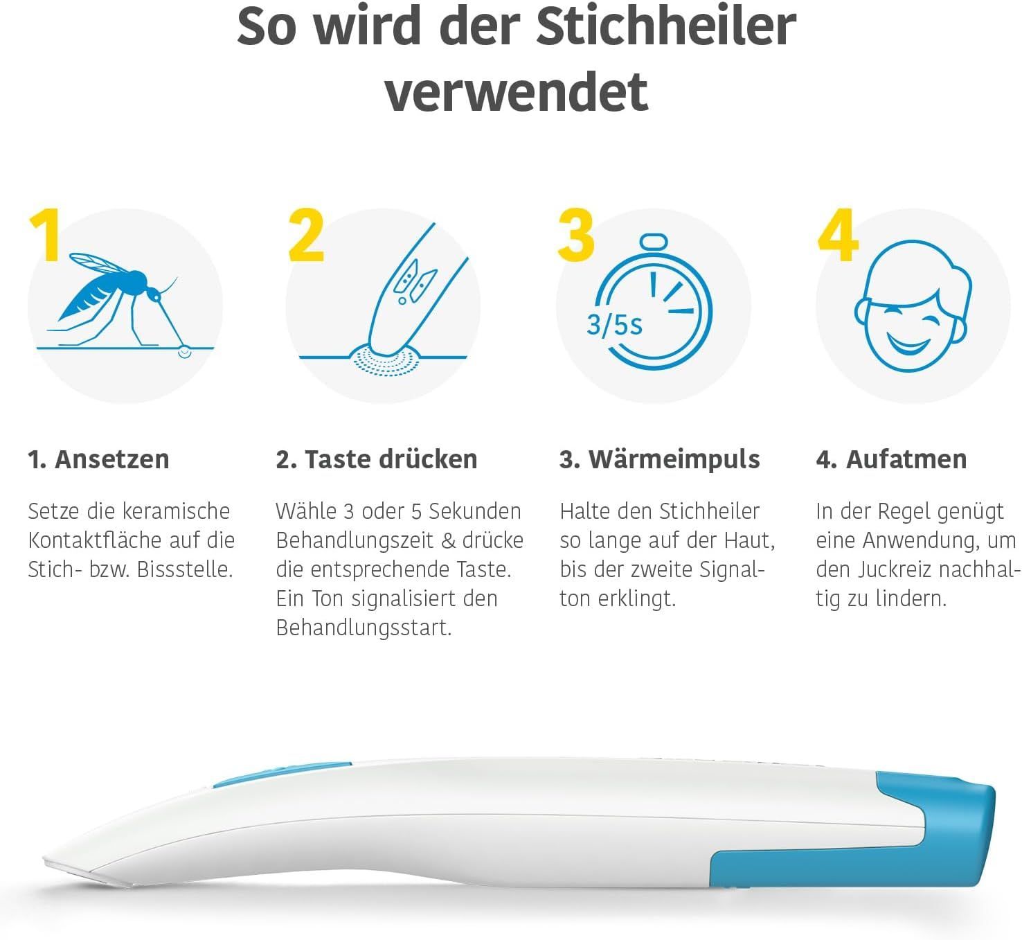 bite away - elektronischer Insektenstichheiler bite away - elektronischer Insektenstichheiler