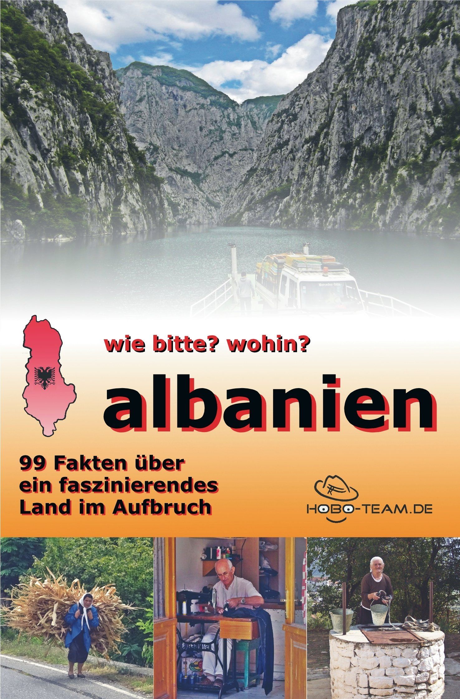 Albanien - unterwegs am Koman Stausee
