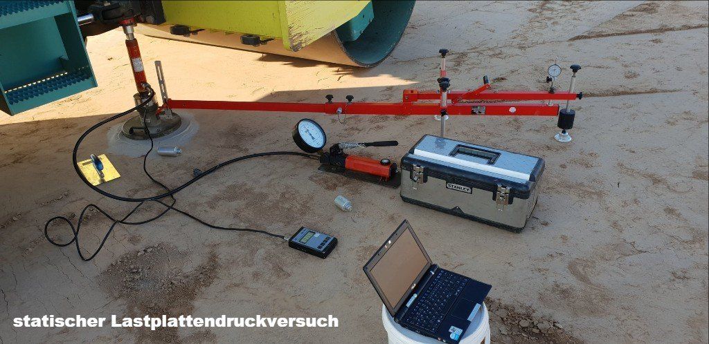 Statischer Lastplattendruckversuch Statischer Lastplattendruckversuch