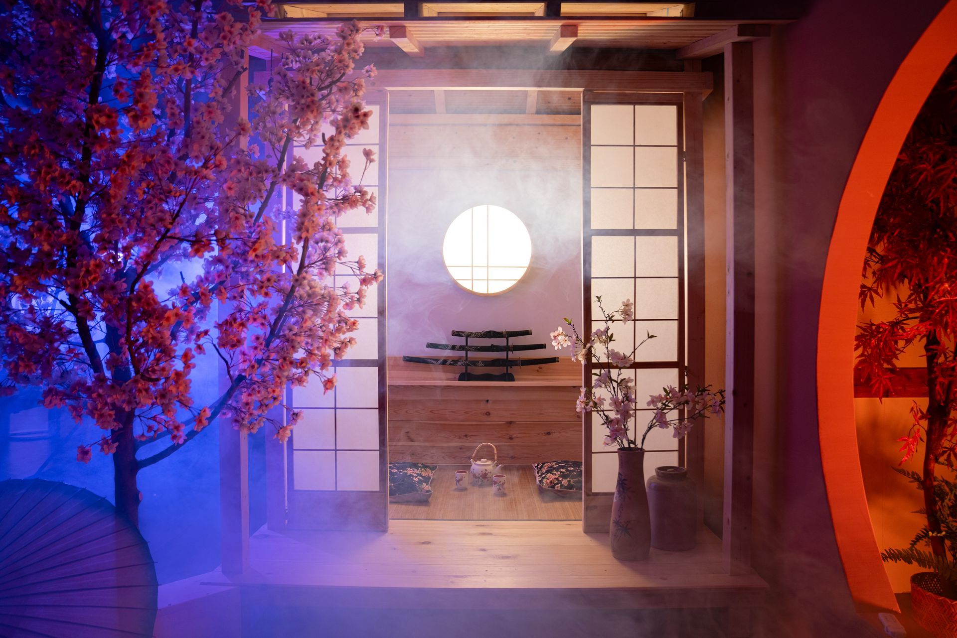 OH3-Studios Mietstudio Fotostudio Studio 3 Asia Set Tee Haus