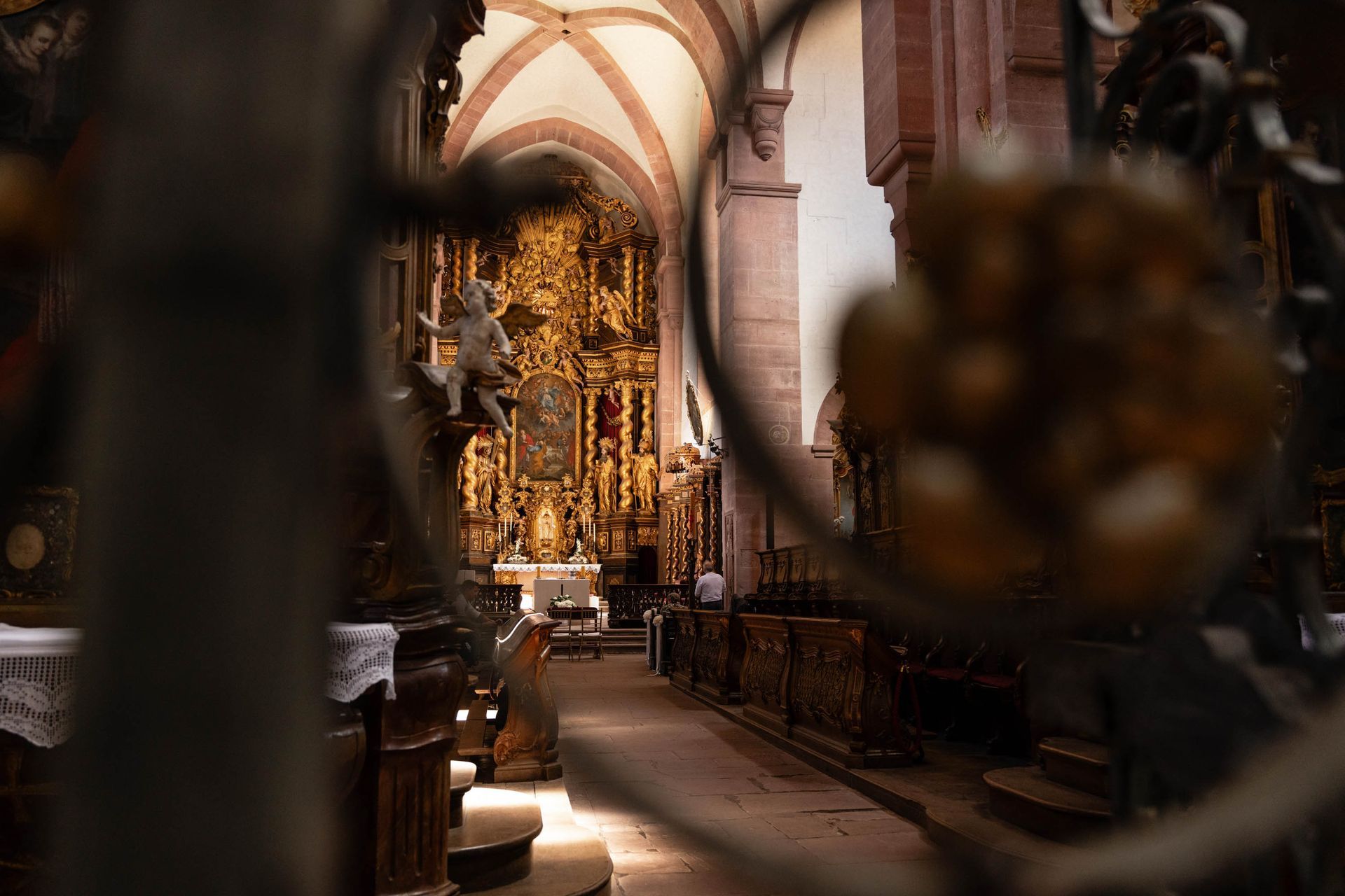 Klosterkirche im Kloster Bronnbach.