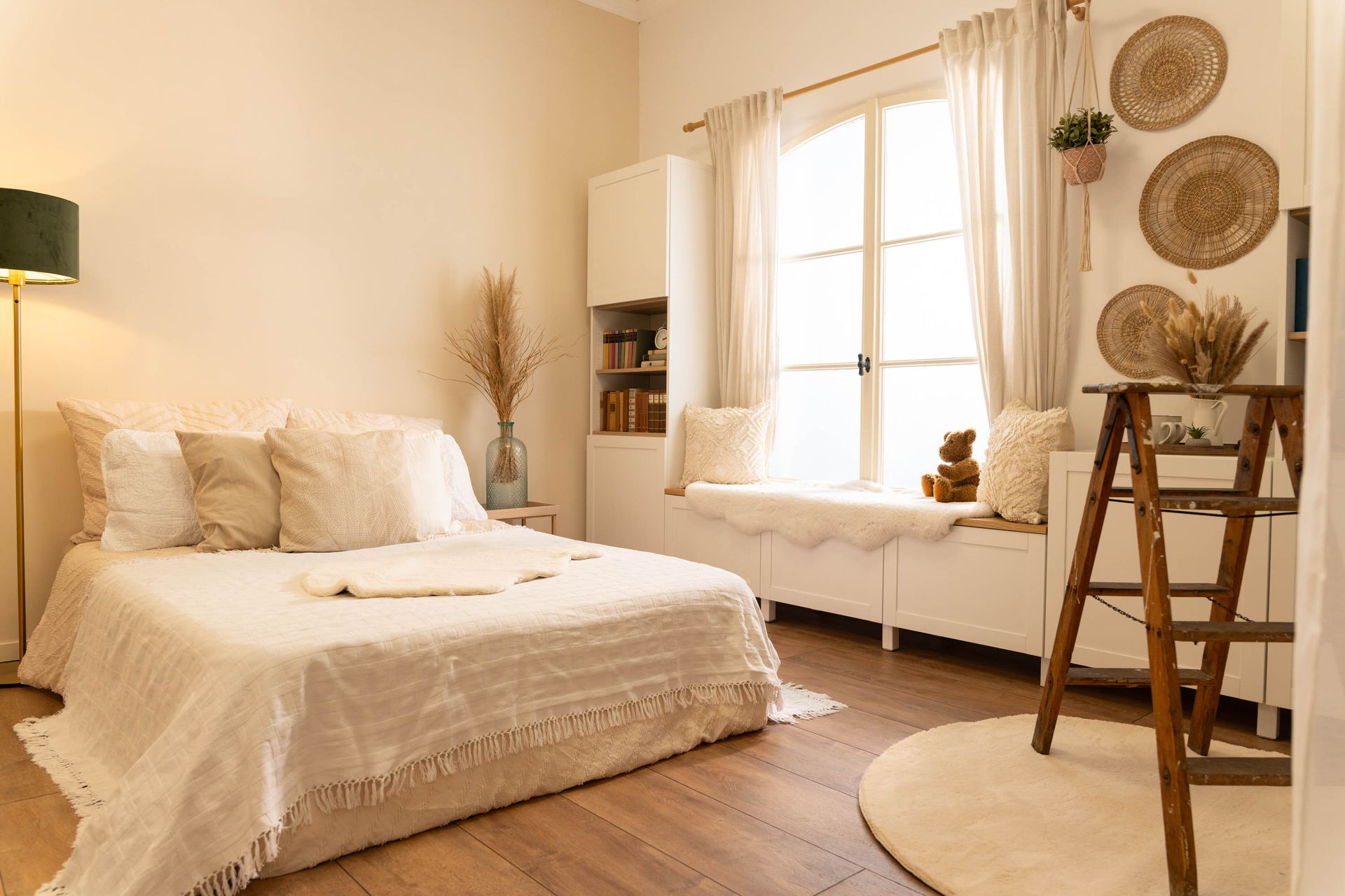 Mietstudio STUDIO 1 Schlafzimmer im Boho-Stil, Fotostudio mieten ganzer Raum für Cosplay und Fotografie