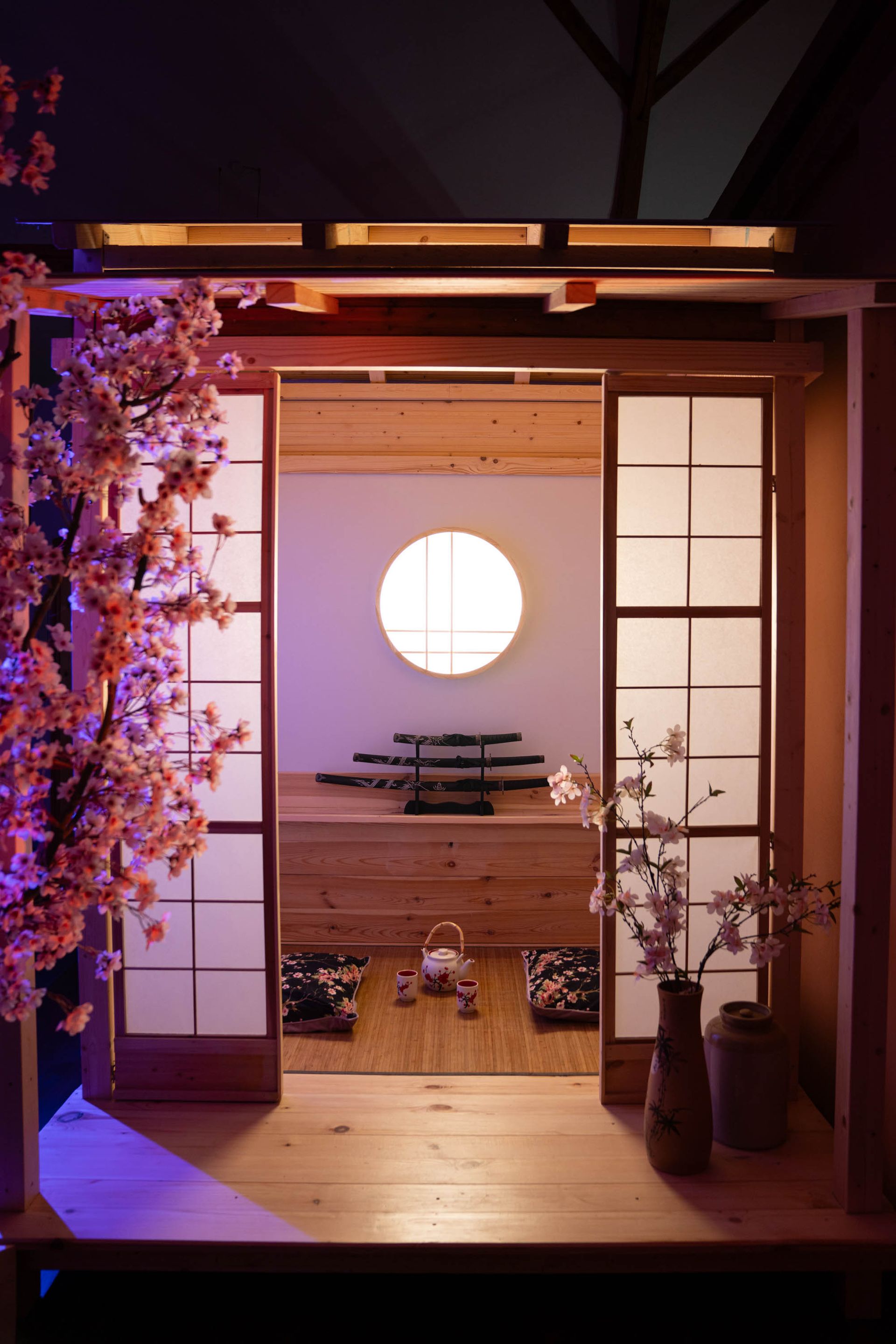 OH3-Studios Mietstudio Fotostudio Studio 3 Asia Set Tee Haus