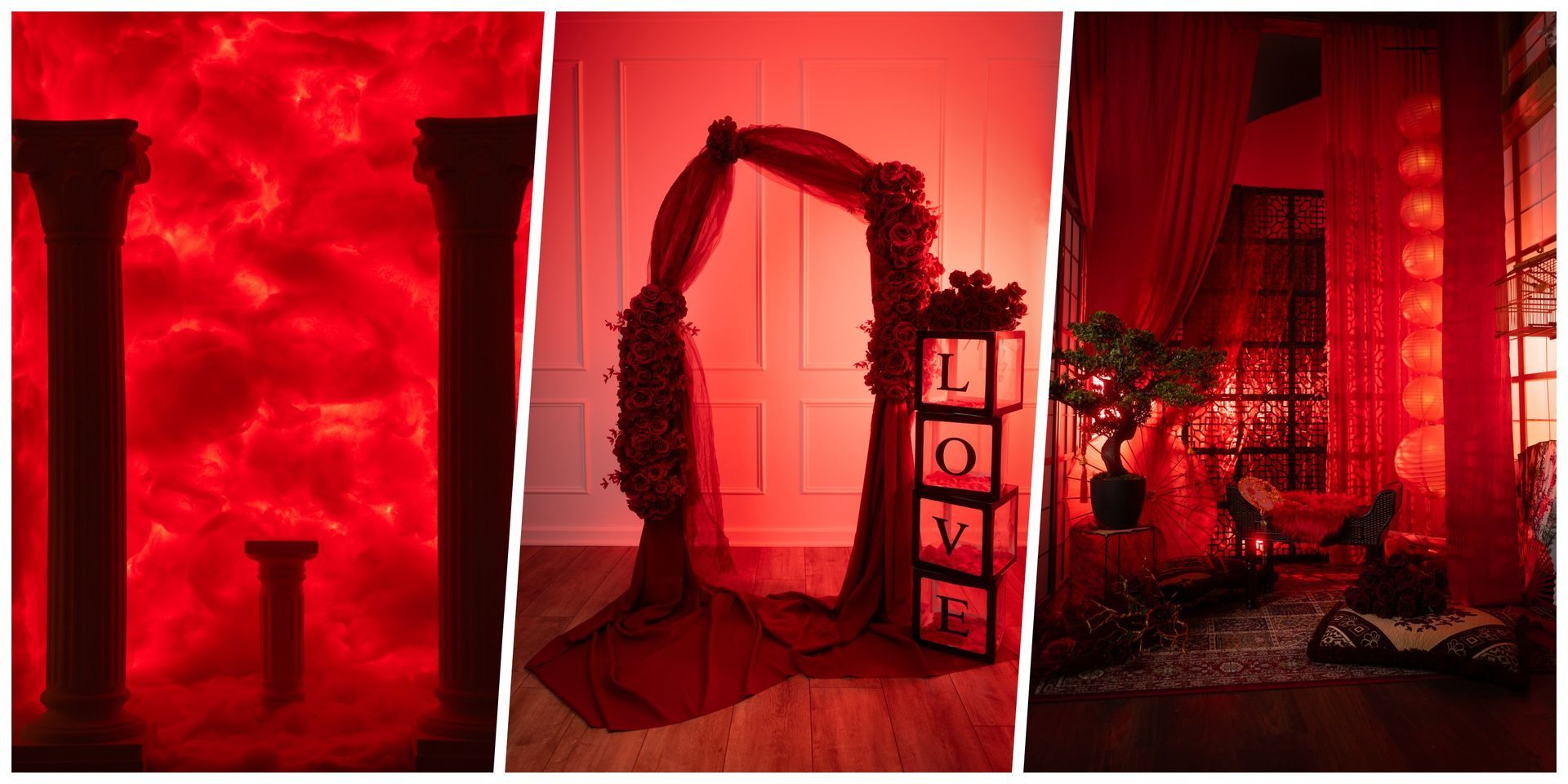 Mietstudio Valentinstags-Sets 2026