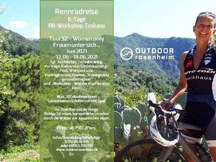 Tour 32 - Rennradreise, ab Sa. 12.06.2021 Tour 32 - Rennradreise, ab Sa. 12.06.2021