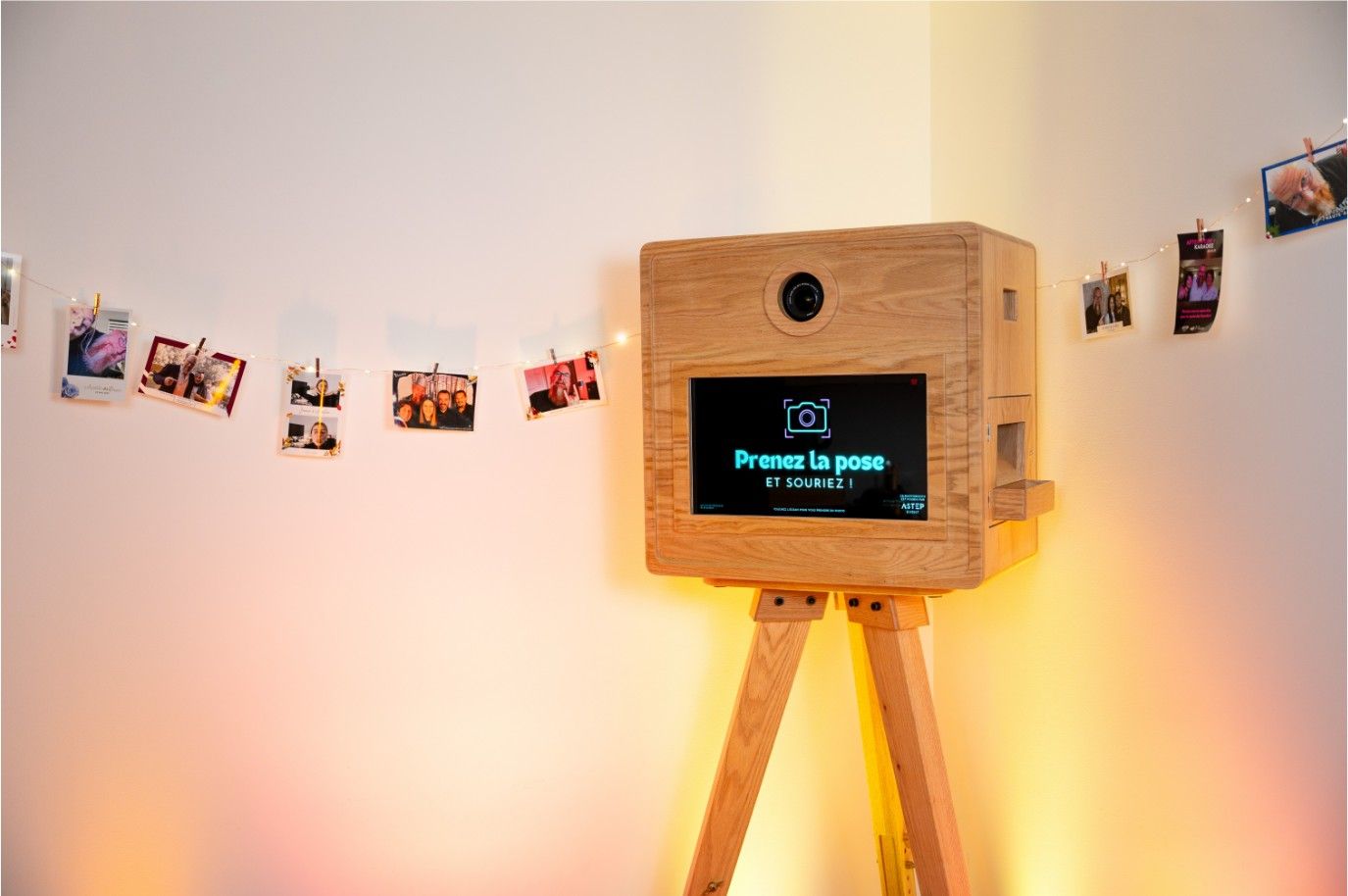 Photobooth en bois en location