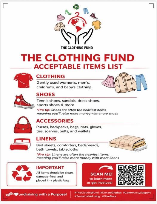 Clothing Donation - Support Moylan Premier Club
