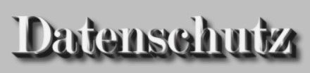 Datenschutz