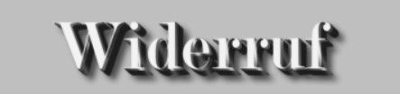 Widerruf