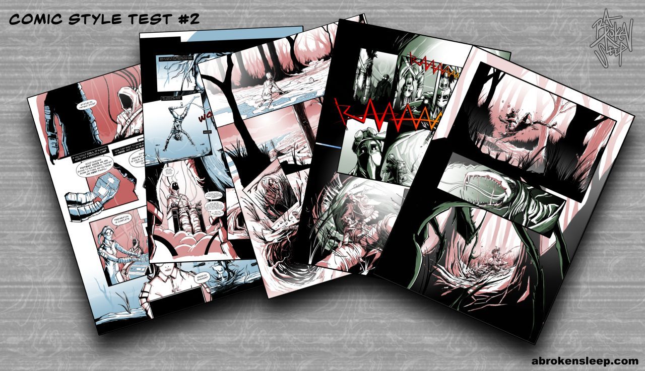 Comic style test image examples 2.