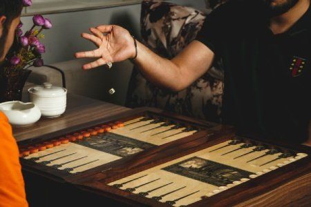 Backgammon Spieler