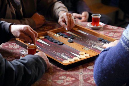 Backgammon Spieler