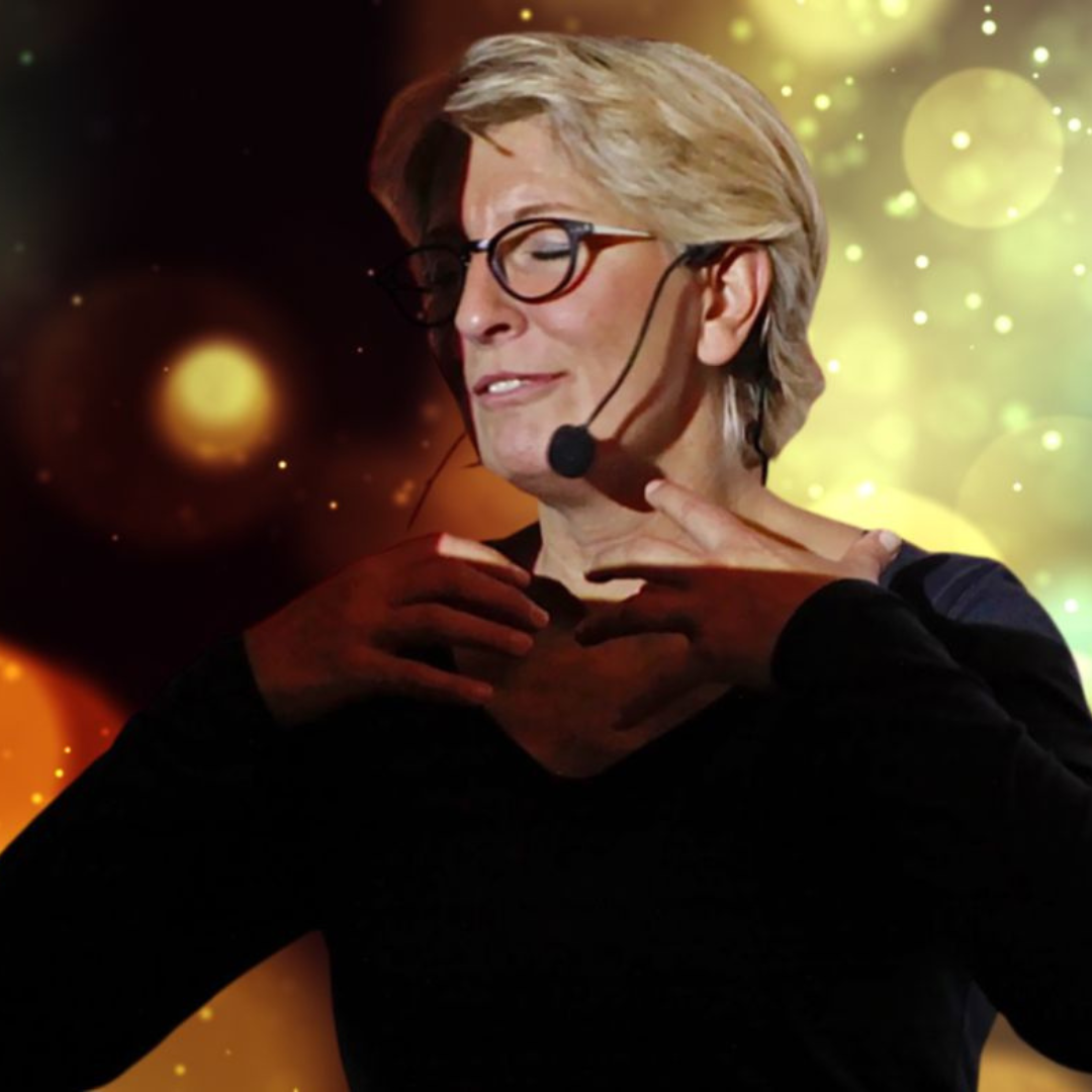 Evelyn Venzke beim Vortrag