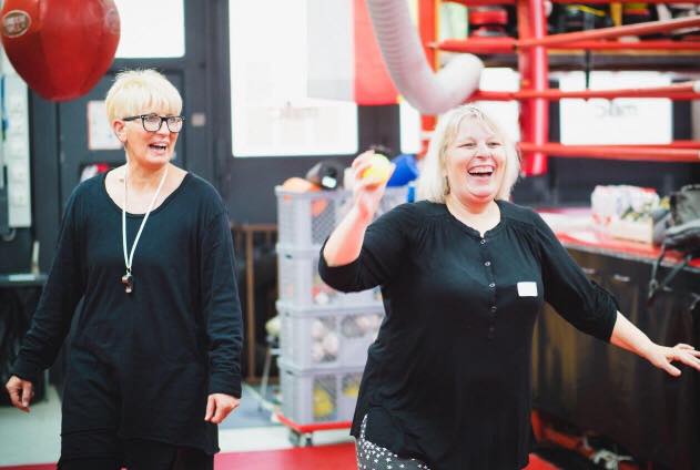 Evelyn Venzke Therapeutisches Boxen