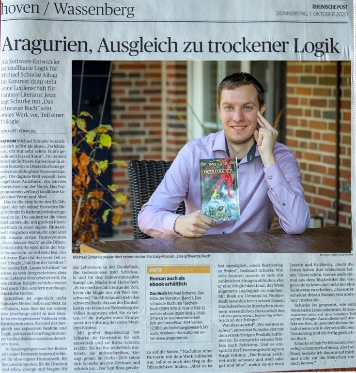 Zeitungsartikel: Rheinische Post 01.10.2020